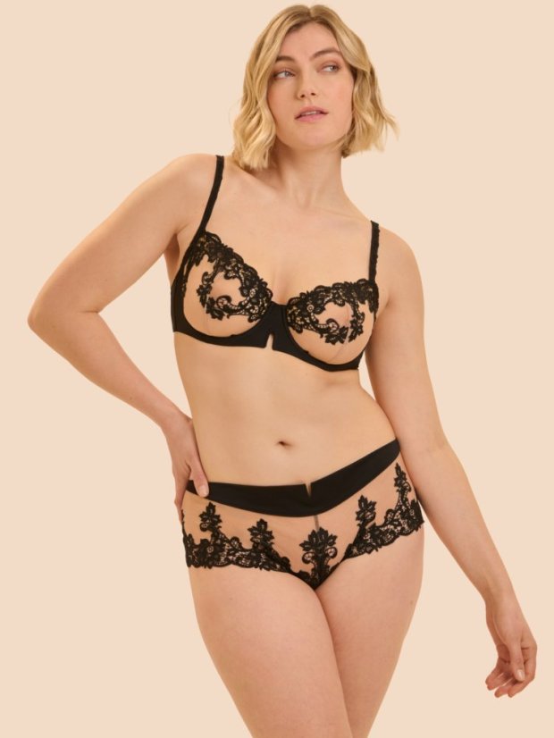 Simone Perele Saga | Nevyztužená podprsenka - Velikost obvodu: 80, Velikost košíčku: E