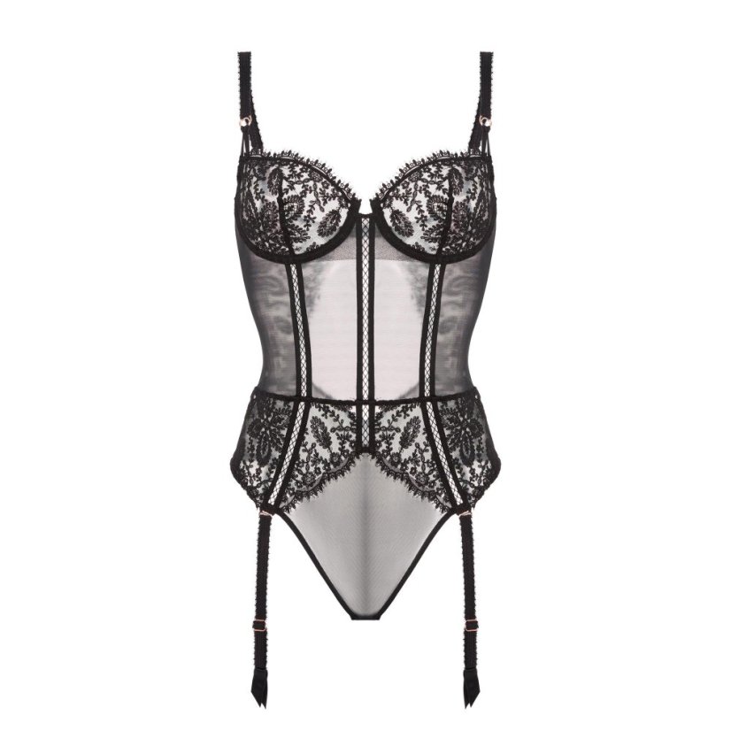 Simone Perele Précieuse | Body s nevyztuženými košíčky - Velikost konfekční: XS